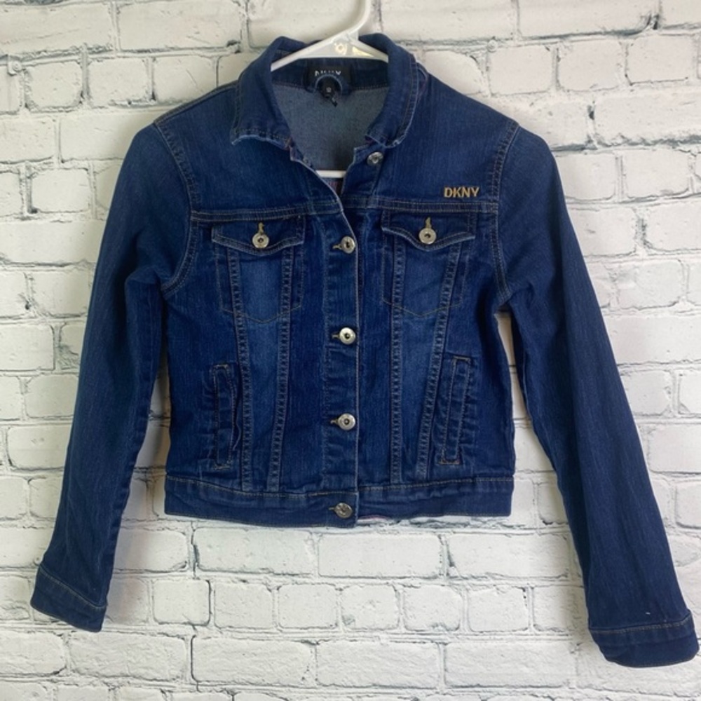 DKNY Girls Denim Jean Jacket